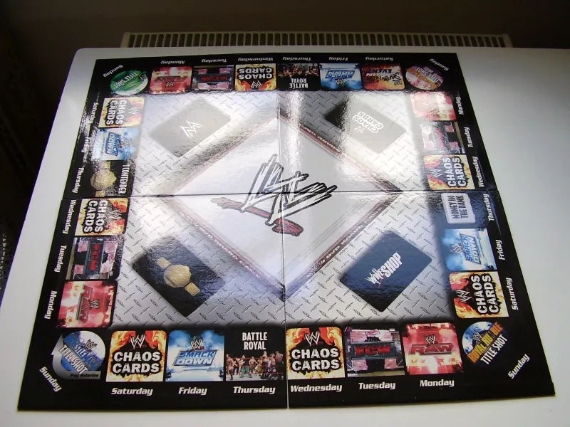 WWE DVD Board Game 3rd Edition 2007 PWcatalog