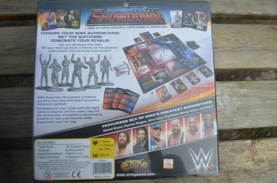 WWE Superstar Showdown Boardgame Pwcatalog
