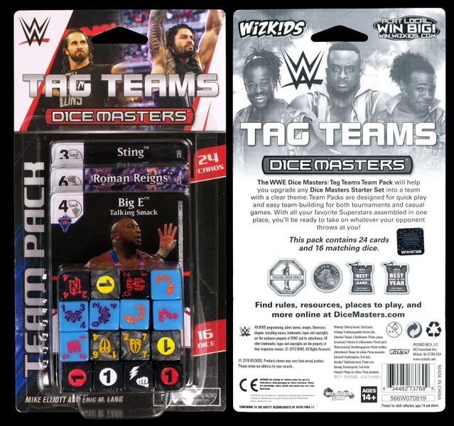WWE Dice Masters: Tag Teams Team Pack 2020 PWcatalog