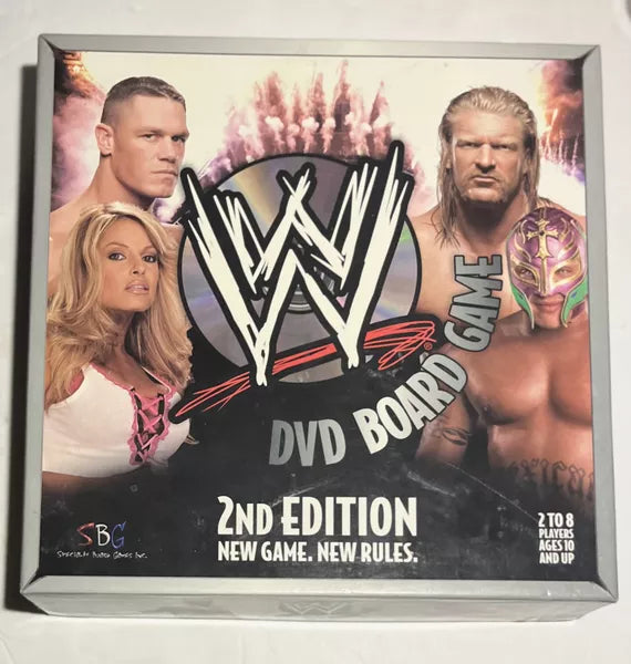 WWE DVD Board Game 2nd Edition 2006 PWcatalog