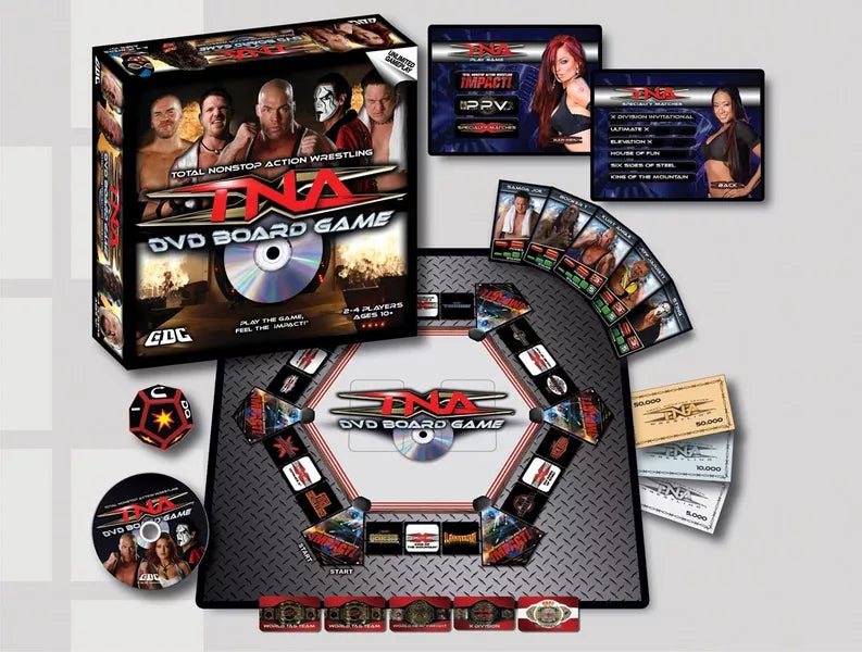 TNA DVD Board Game 2008 PWcatalog