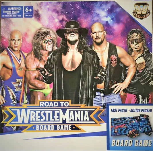 WWE classic Road to Wrestlemania Board Game PWcatalog