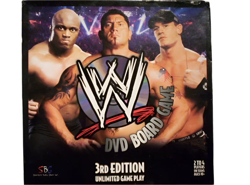 WWE DVD Board Game 3rd Edition 2007 PWcatalog