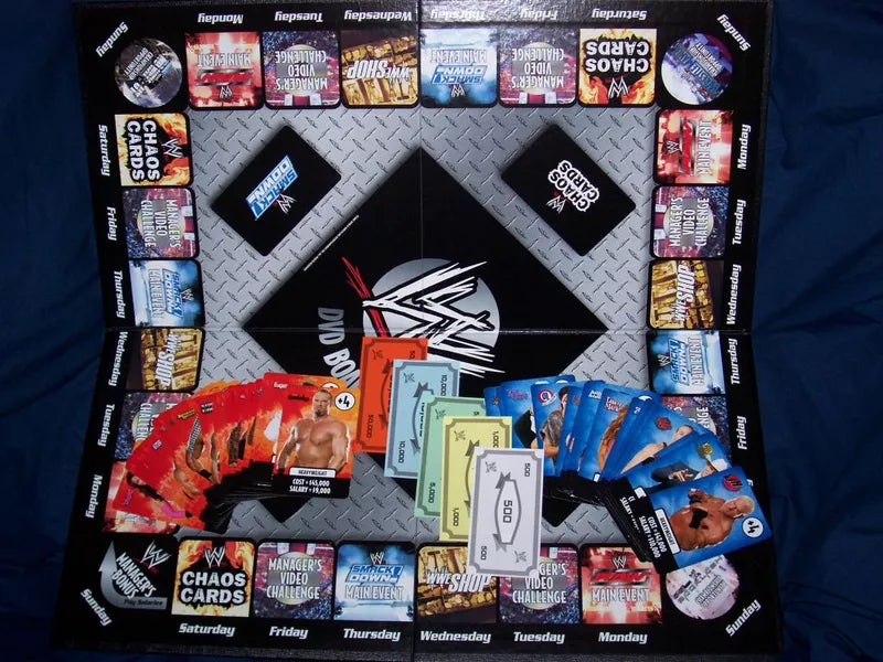 WWE DVD Board Game 2005 PWcatalog