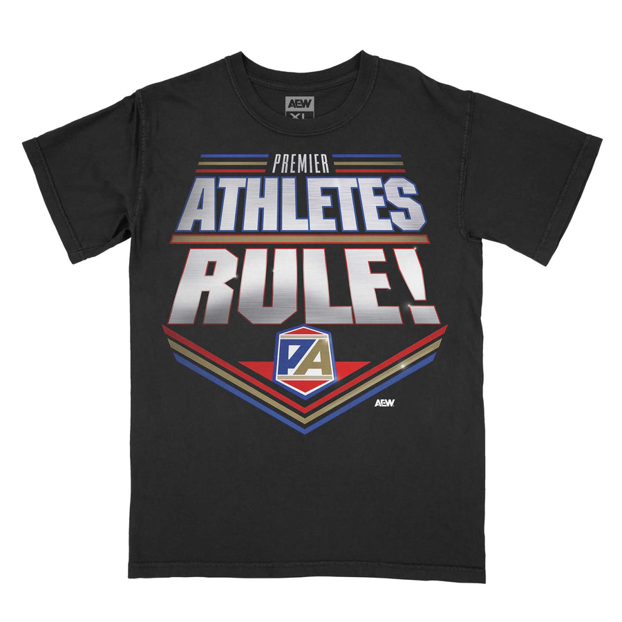 Premier Athletes RULE! T-Shirt T-Shirt PW Catalog