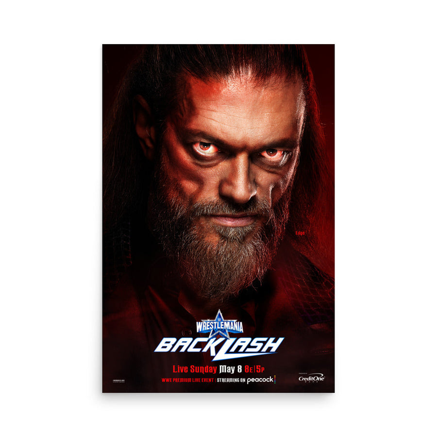 WrestleMania BackLash 2022 18x24 Poster