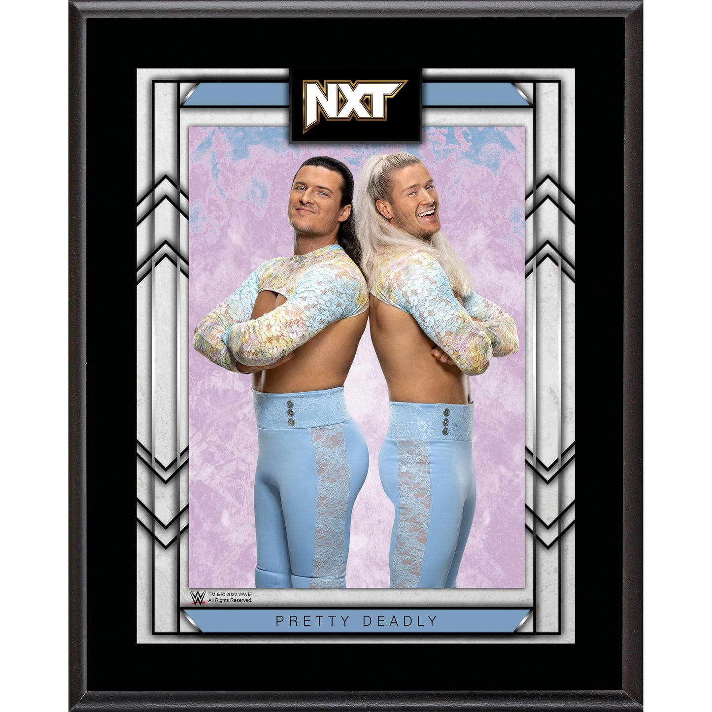 Pretty Deadly WWE NXT 10.5" x 13" Sublimated Plaque