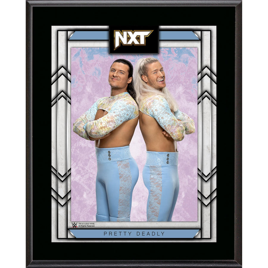 Pretty Deadly WWE NXT 10.5" x 13" Sublimated Plaque