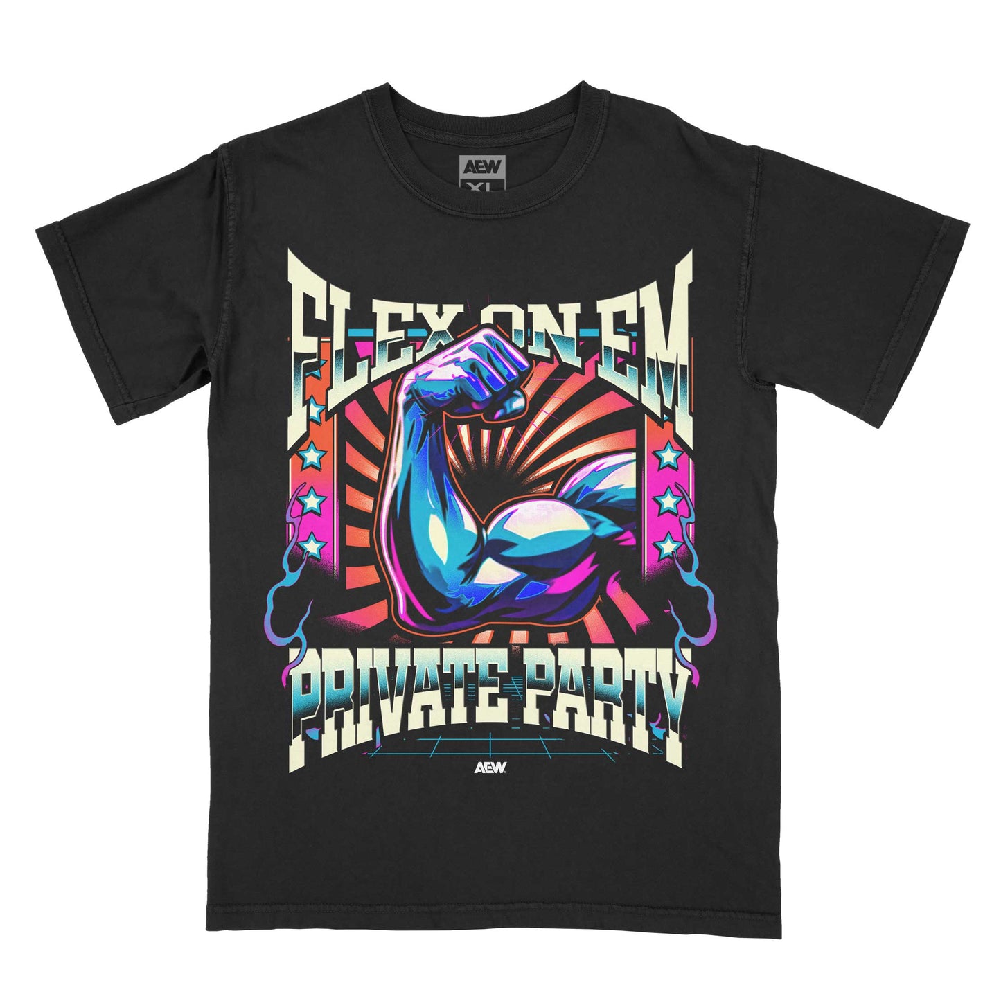 Private Party Flex on 'Em T-Shirt T-Shirt PW Catalog