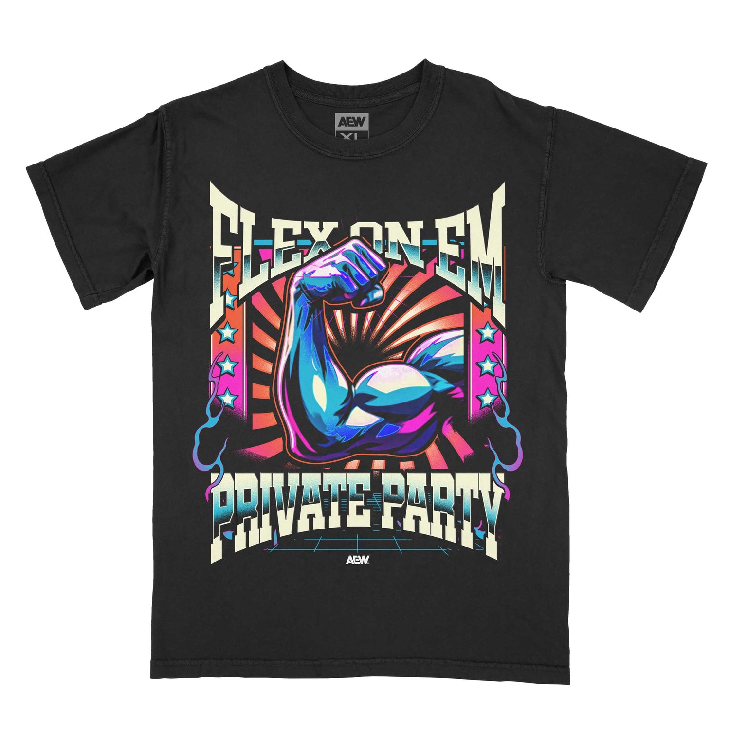 Private Party Flex on 'Em T-Shirt T-Shirt PW Catalog