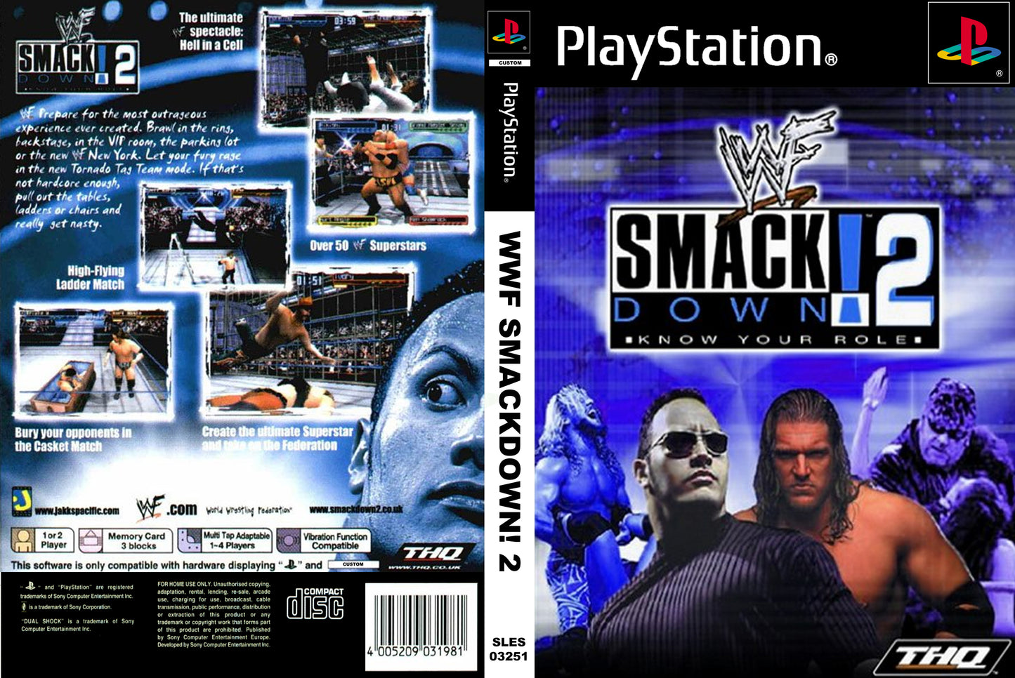WWF SmackDown 2 Know Your Role [PlayStation] PWcatalog