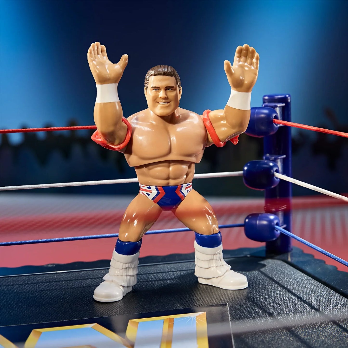 WWE Mattel Retro Wave 6 British Bulldog Action & Toy Figures PWcatalog