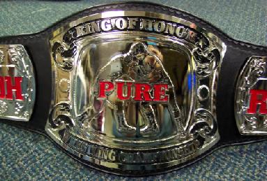 Ring of Honor Pure Title Championship Belt