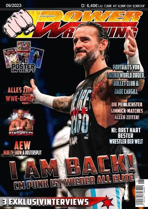 Power Wrestling Magazine June 2023 Magazine PWcatalog