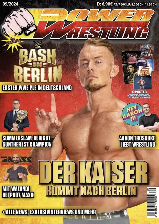 Power Wrestling Magazine September 2024 Magazine PWcatalog