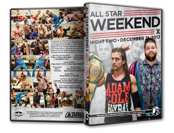 PWG "All Star Weekend X - Night 2" held Dec. 21, 2013 - Reseda, CA