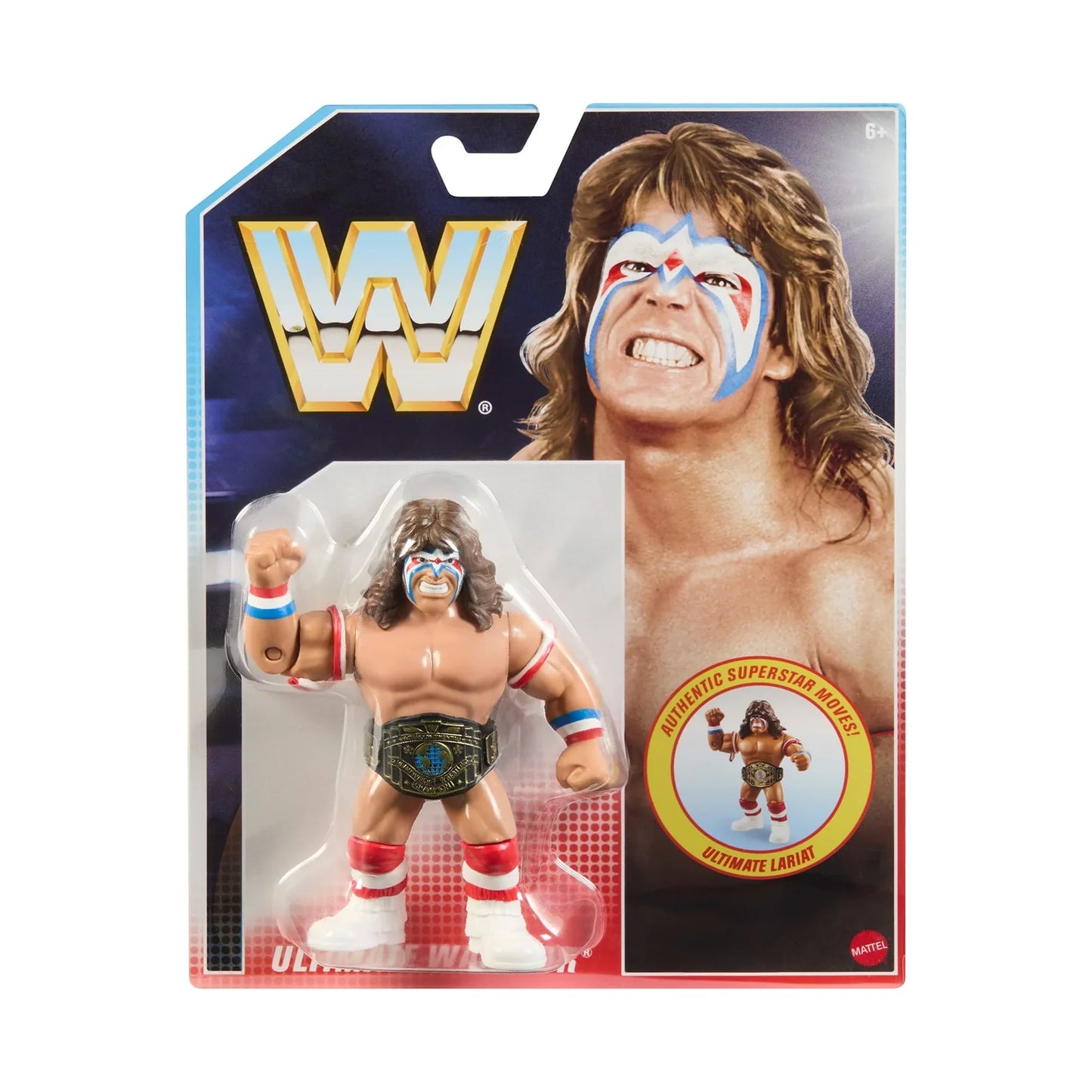 WWE Mattel Retro Series 18 Ultimate Warrior Mattel Creations Exclusive
