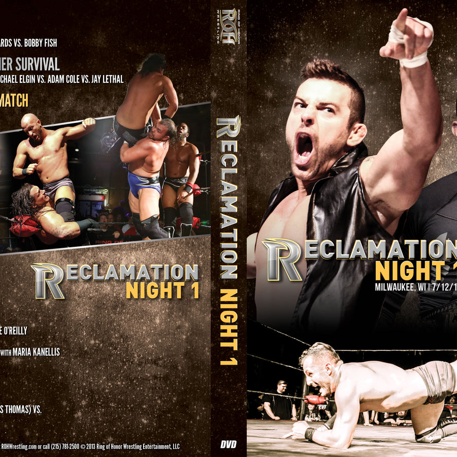 Reclamation Night 1- Milwaukee, WI 7/12/13 (DVD)