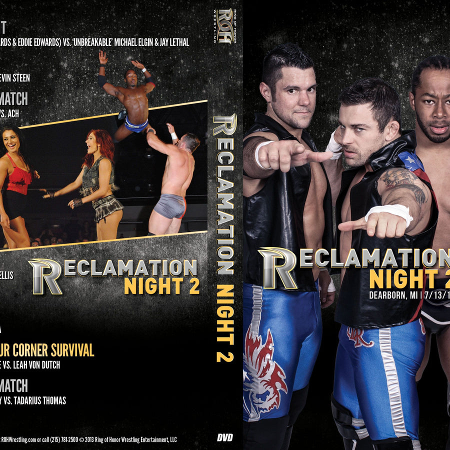 Reclamation Night 2- Dearborn, MI 7/13/13 (DVD)