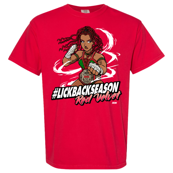 Red Velvet Lickback Season T-Shirt T-Shirt PW Catalog