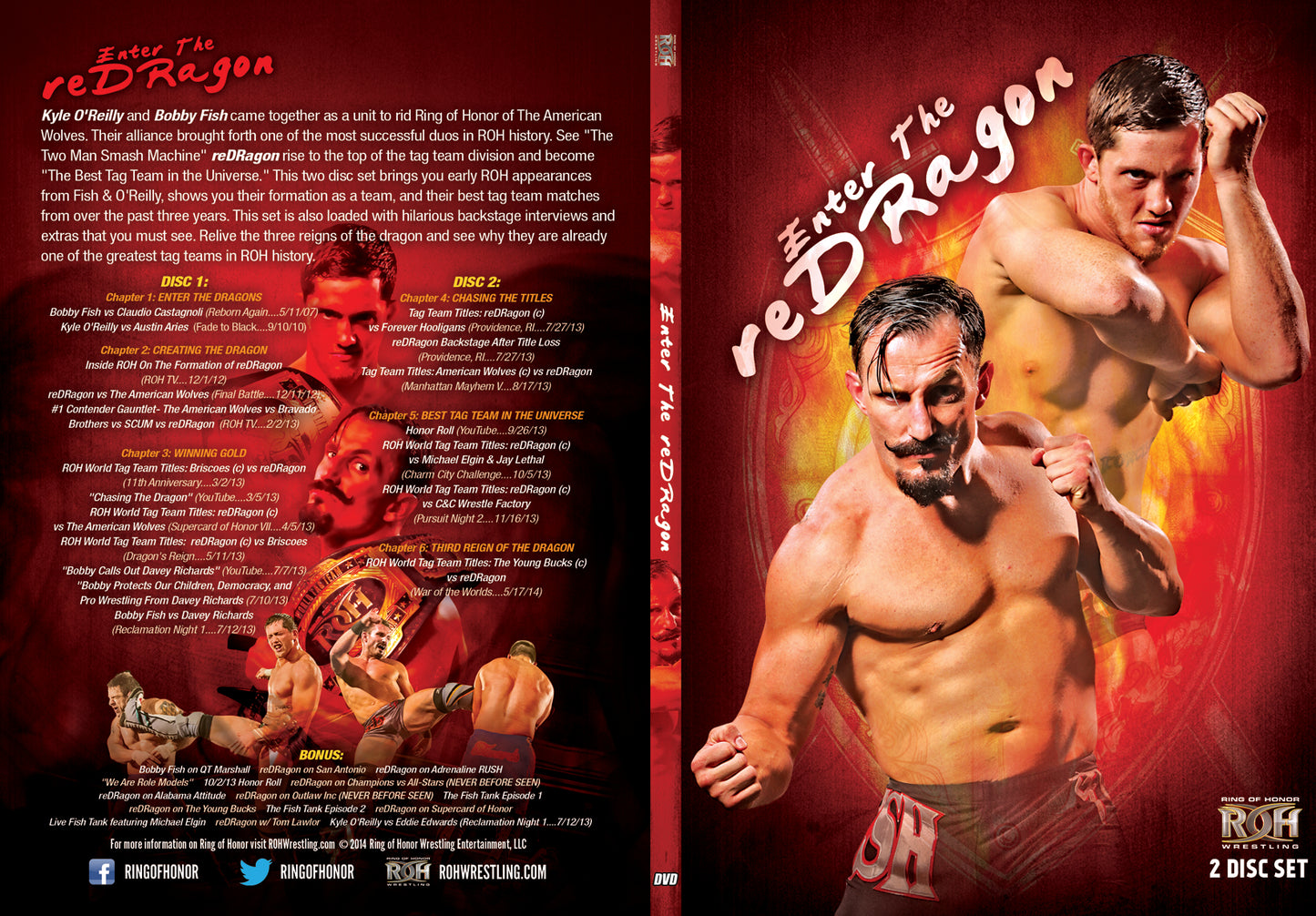 reDRagon: ENTER THE reDRagon - 2 Disc DVD