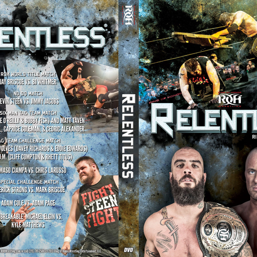 Relentless- Richmond, VA 5/18/13 (DVD)