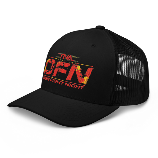TNA "Open Fight Night" Trucker Hat Trucker PW Catalog