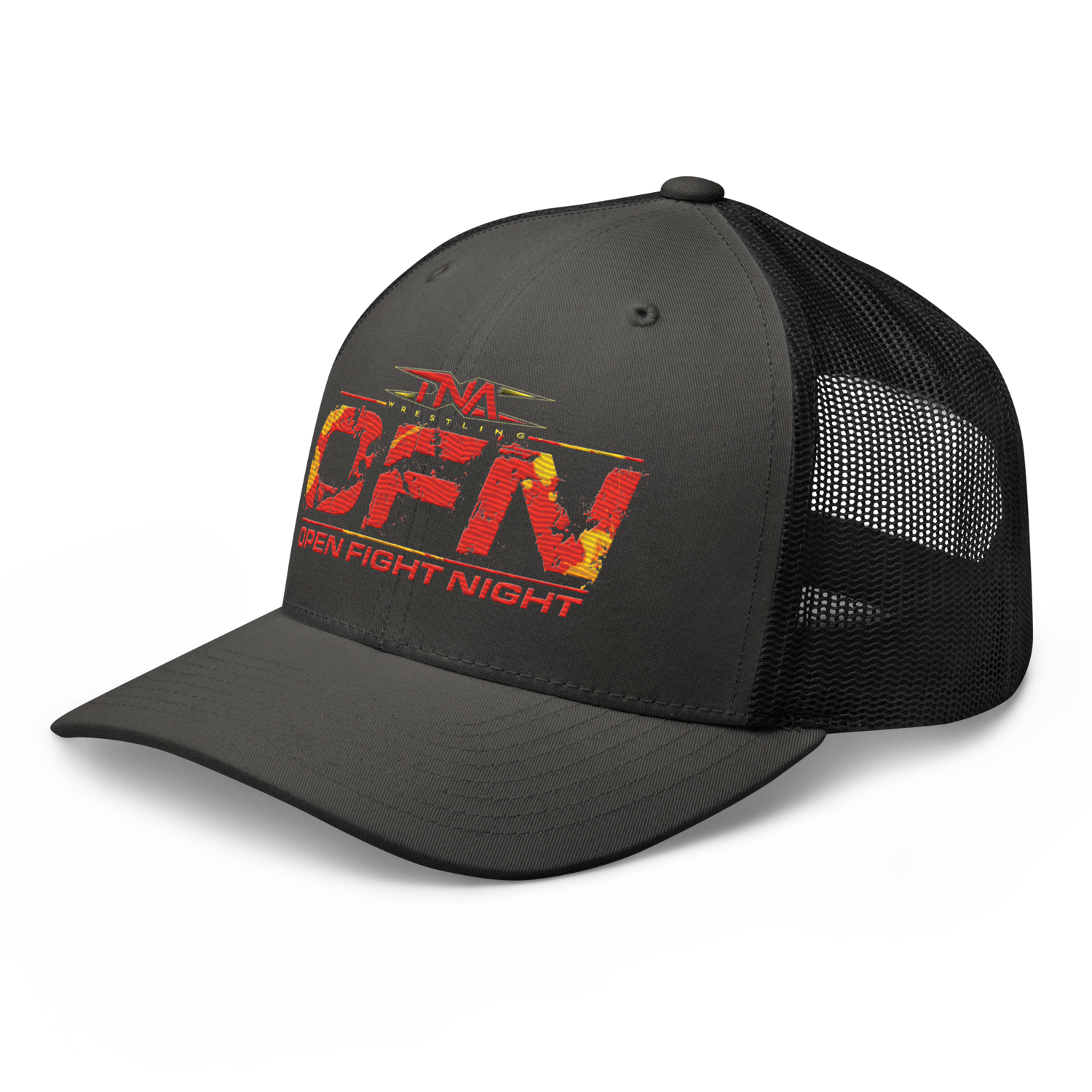 TNA "Open Fight Night" Trucker Hat Trucker PW Catalog