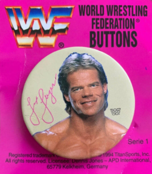 Lex Luger WWF Button from Germany