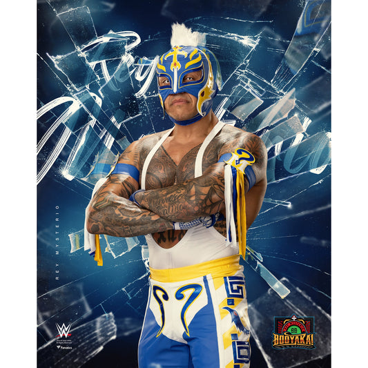 Rey Mysterio Unsigned 16" x 20" Shattered Photograph