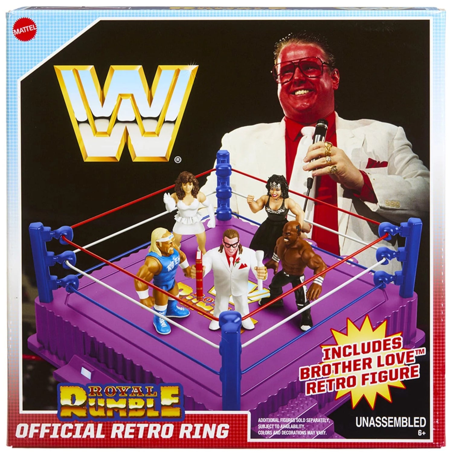 WWE Mattel Royal Rumble Retro Ring Action & Toy Figures PWcatalog
