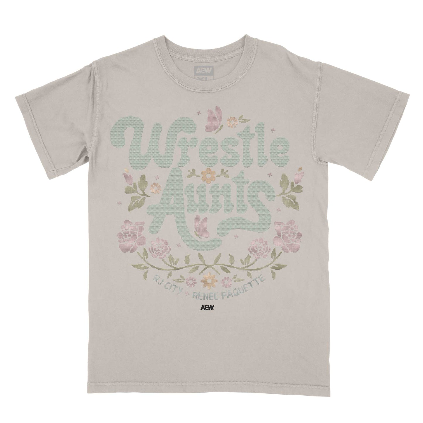 RJ City and Renee Paquette Wrestle Aunts T-Shirt T-Shirt PW Catalog