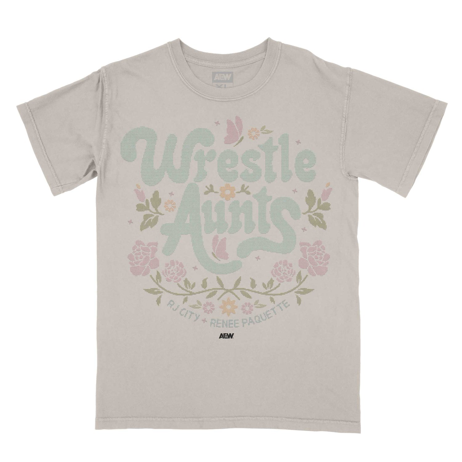 RJ City and Renee Paquette Wrestle Aunts T-Shirt T-Shirt PW Catalog