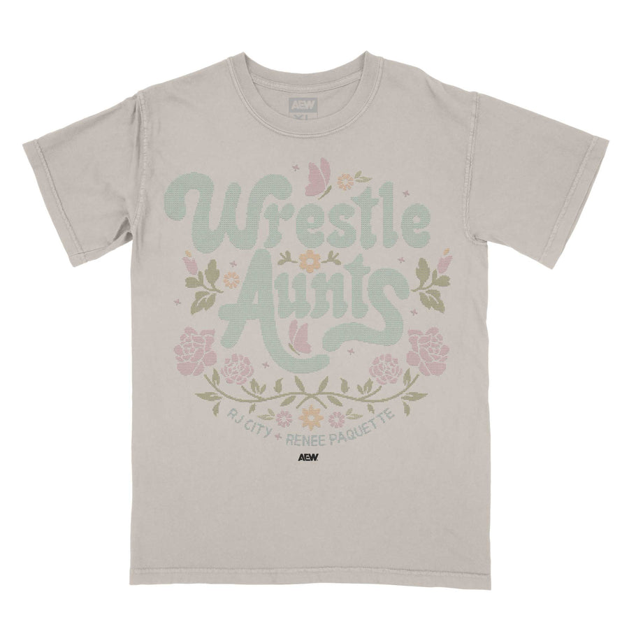 RJ City and Renee Paquette Wrestle Aunts T-Shirt T-Shirt PW Catalog