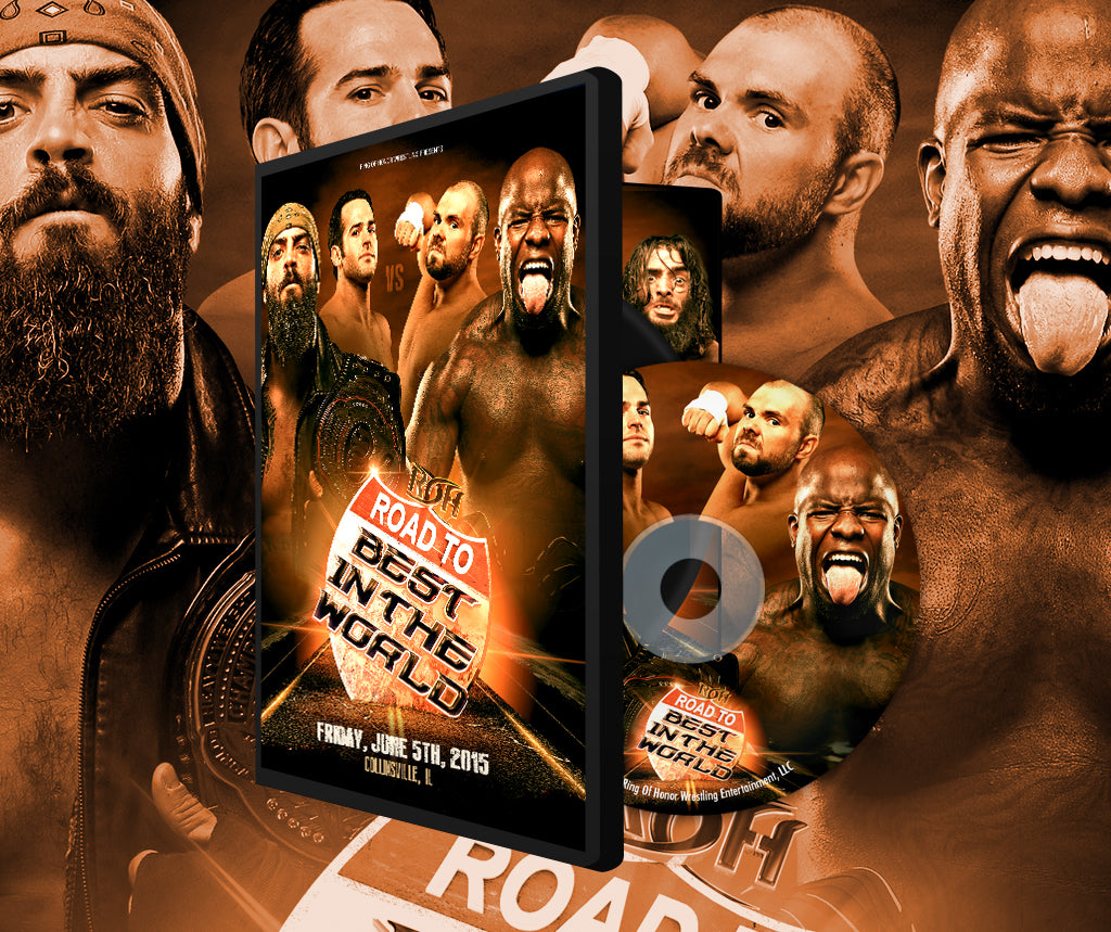 06/05/15 ROAD TO BITW '15 - Collinsville, IL (DVD)