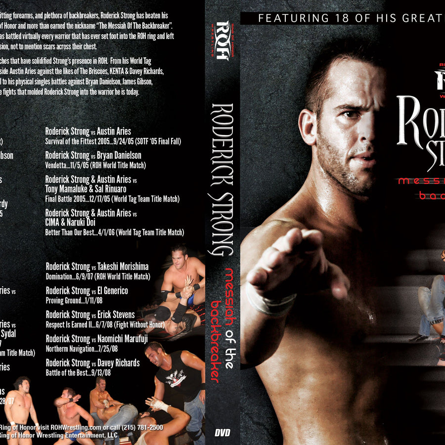 Roderick Strong: Messiah of the Backbreaker (2 Disc Set)