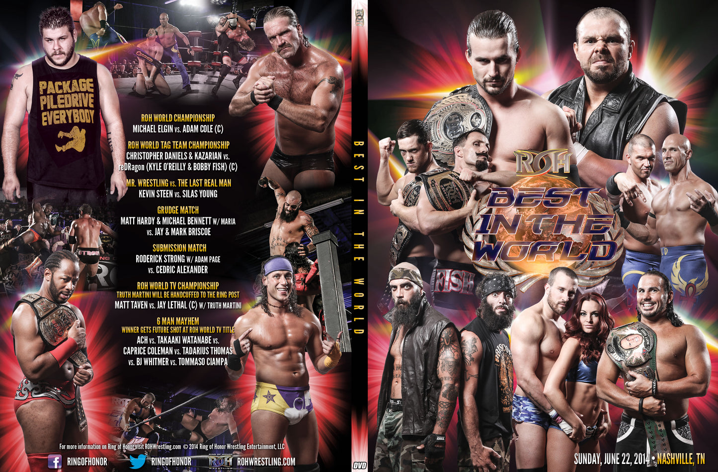 06/22/14 BEST IN THE WORLD '14 - NASHVILLE, TN (DVD)