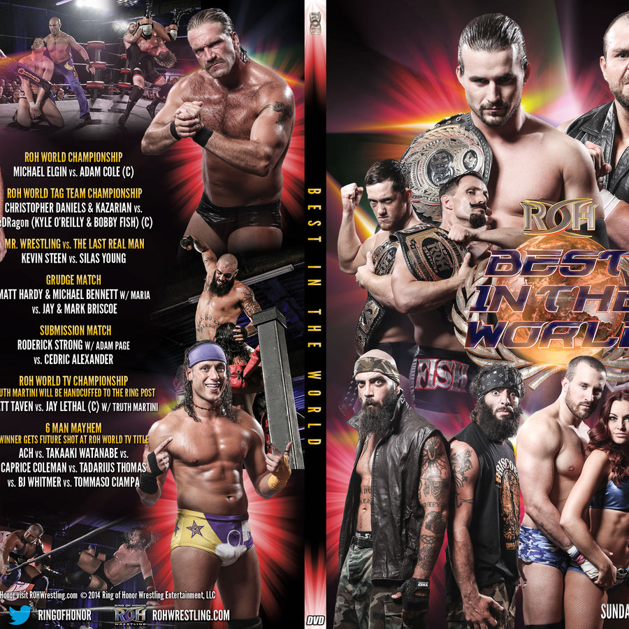 06/22/14 BEST IN THE WORLD '14 - NASHVILLE, TN (DVD)