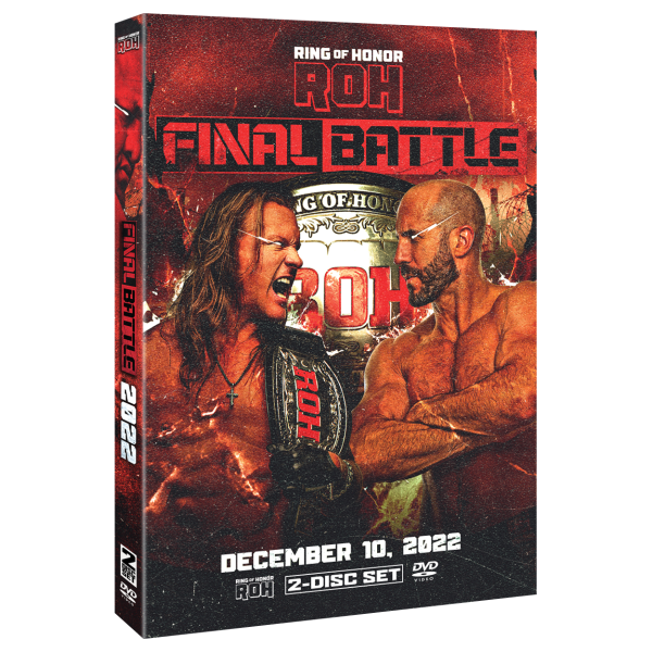 ROH Final Battle 2022 DVD 2-Disc Set DVD PW Catalog