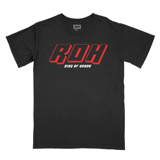 ROH Original Logo T-Shirt Black T-Shirt PW Catalog