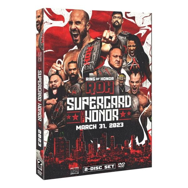 ROH Supercard of Honor 2023 DVD 2-Disc Set DVD PW Catalog