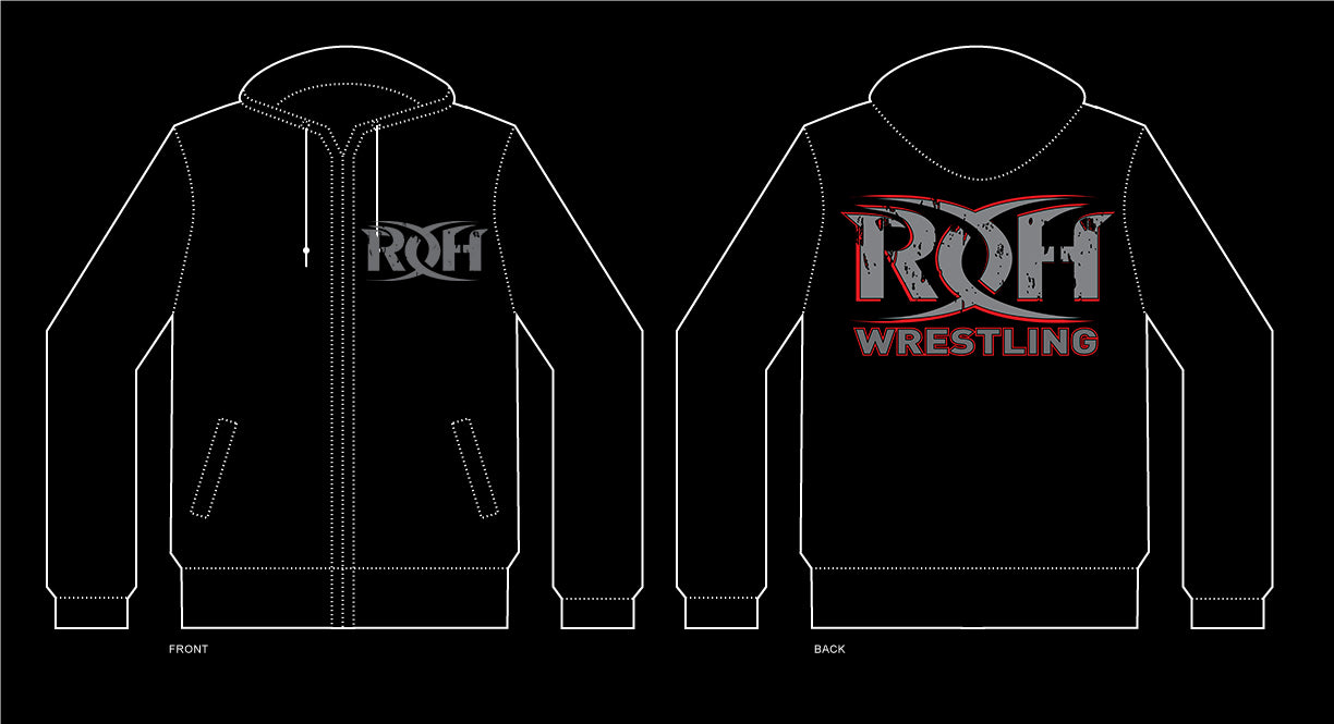 RING OF HONOR ZIP UP HOODIE
