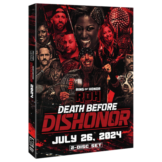 ROH Death Before Dishonor 2024 DVD 2-Disc Set DVD PW Catalog