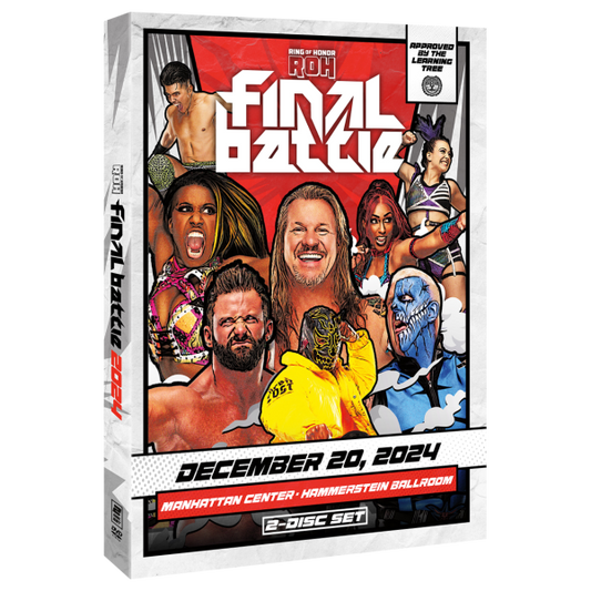 ROH Final Battle 2024 DVD 2-Disc Set DVD PW Catalog