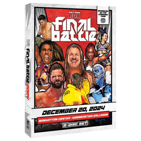 ROH Final Battle 2024 DVD 2-Disc Set DVD PW Catalog