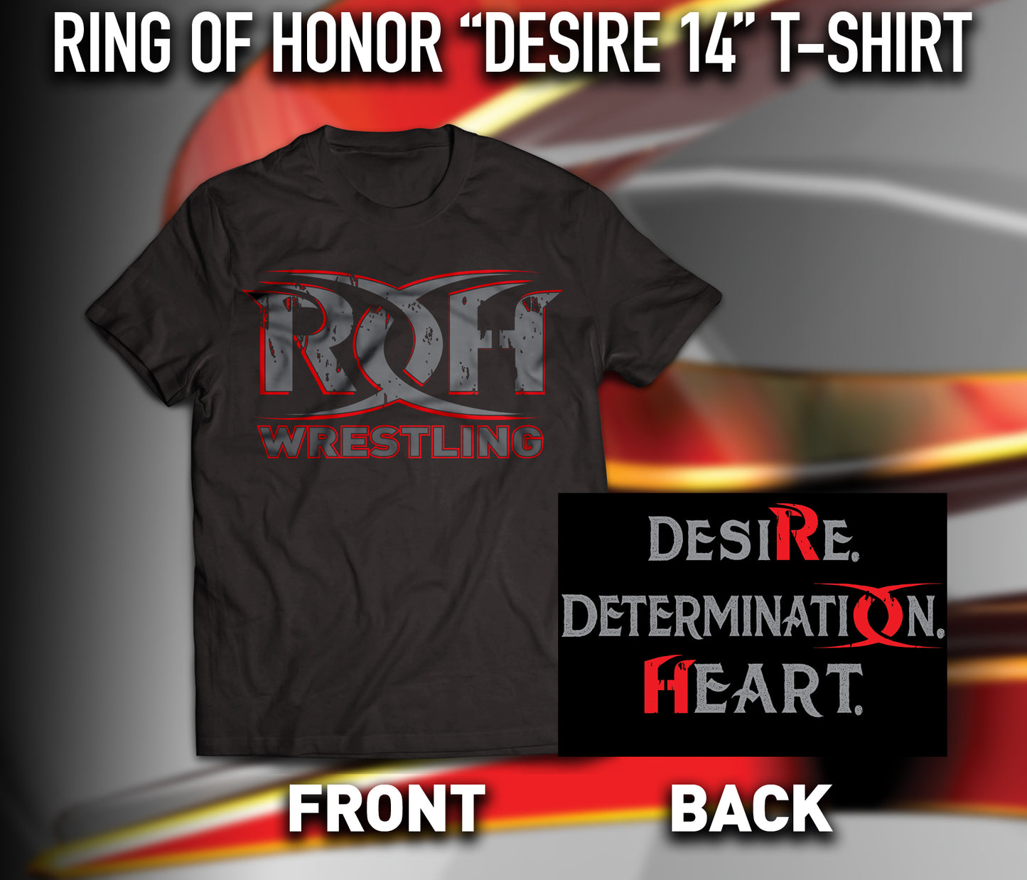 RING OF HONOR "DESIRE 14" T-SHIRT