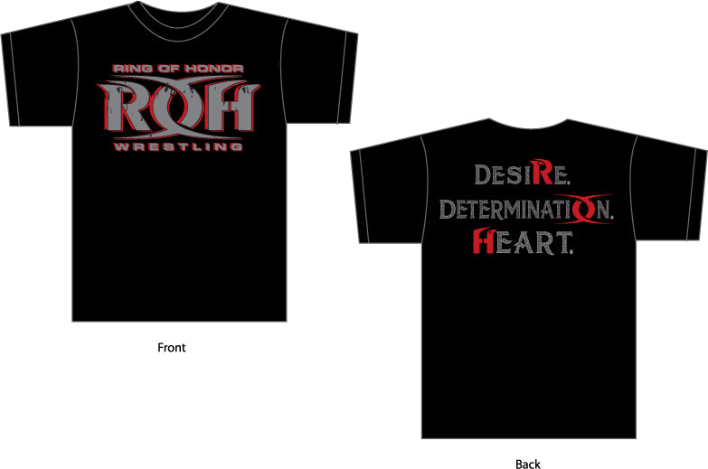 Ring of Honor "Desire" Logo T-Shirt