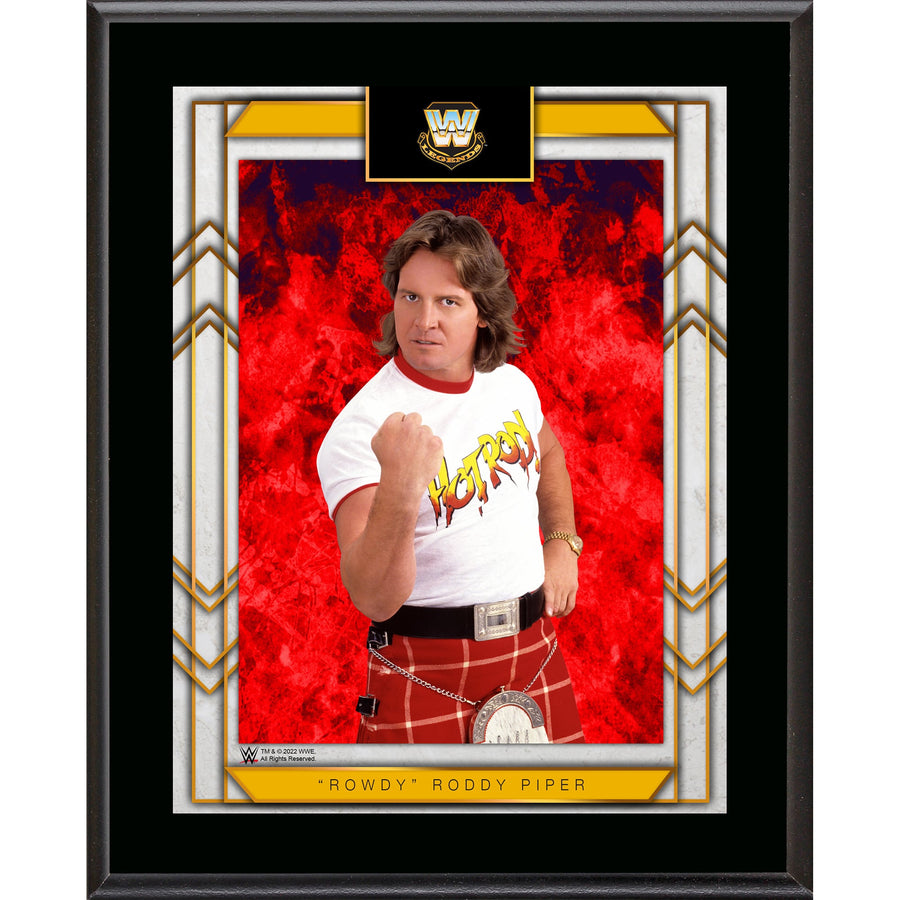 "Rowdy" Roddy Piper 10.5" x 13" Sublimated Plaque Plaque PWcatalog