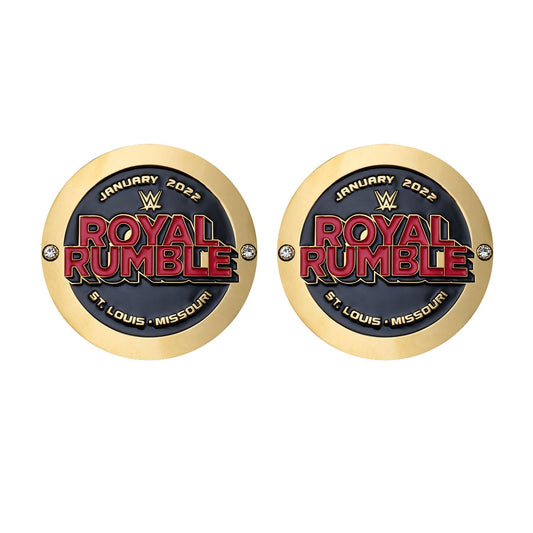 Royal Rumble 2022 Championship Replica Side Plate Box Set