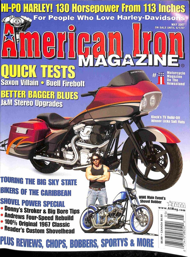 American Iron Magazine May 2007 Magazine PWcatalog